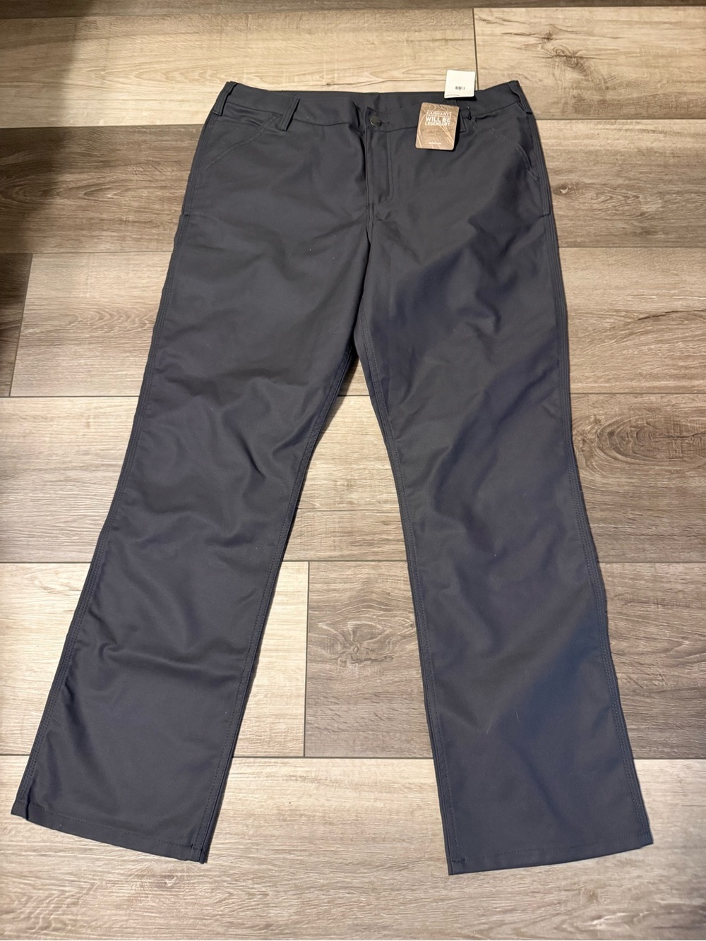 Carhartt Women's Navy Boot Cut Work Pants